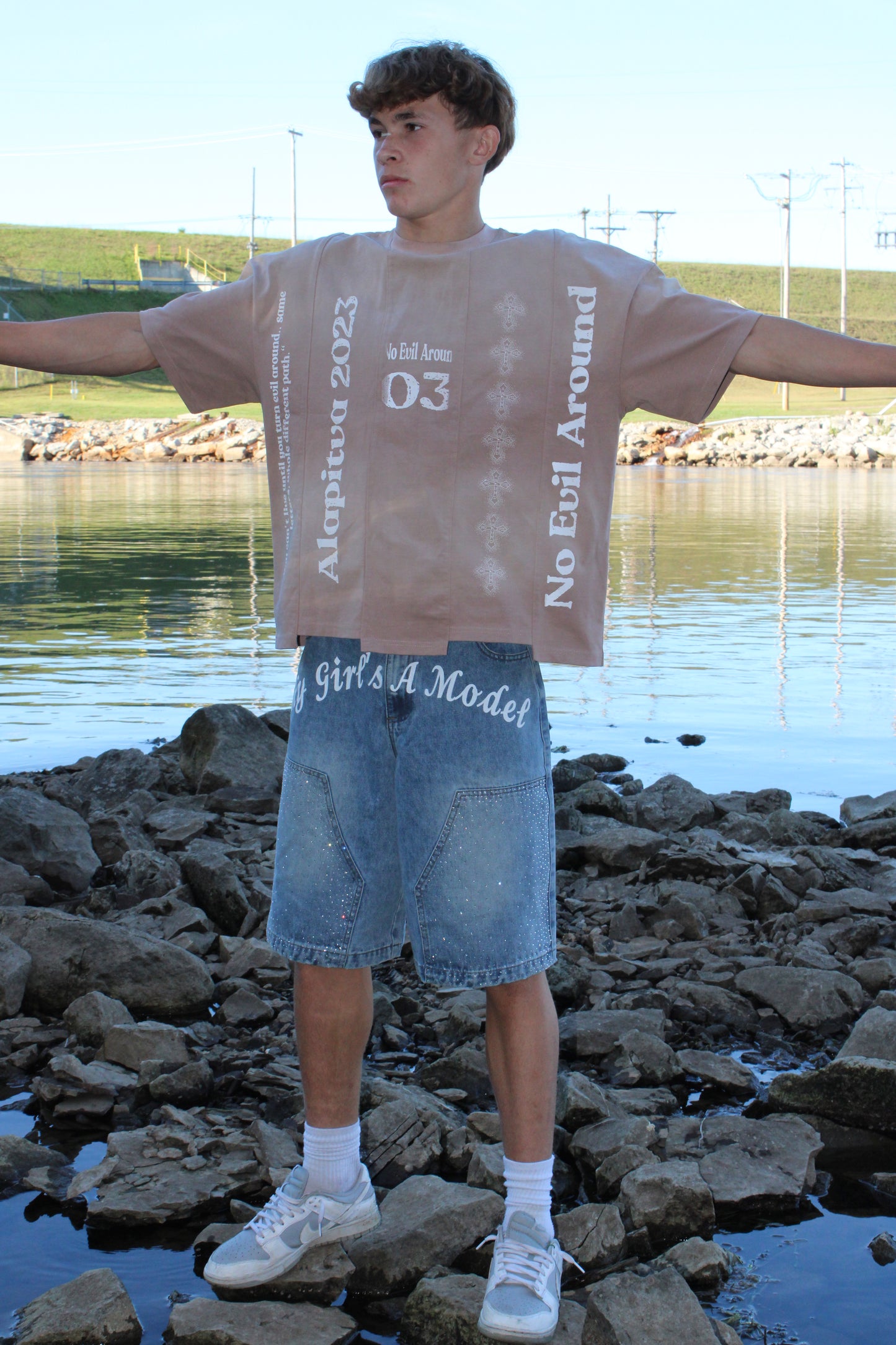 “My Girl’s A Model” Jorts