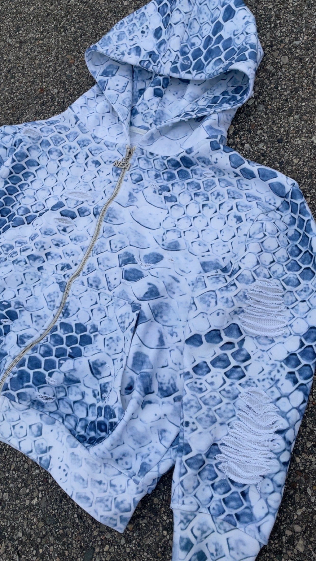 Snake Skin Zipups