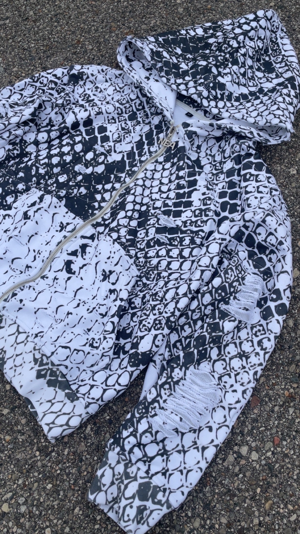 Snake Skin Zipups