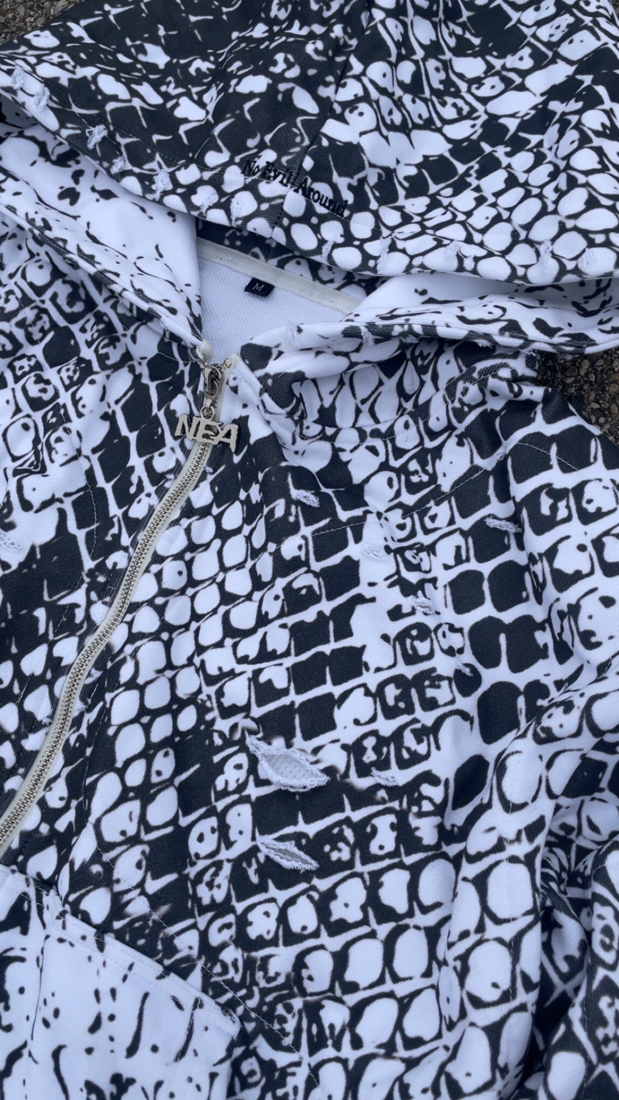 Snake Skin Zipups