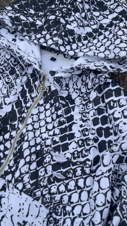 Snake Skin Zipups
