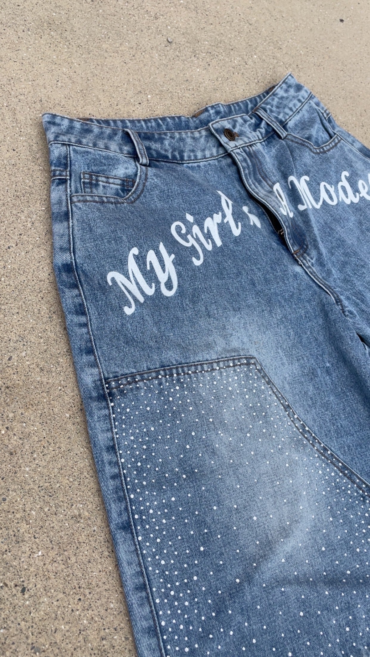 “My Girl’s A Model” Jorts