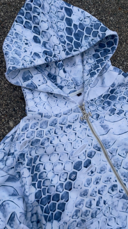 Snake Skin Zipups