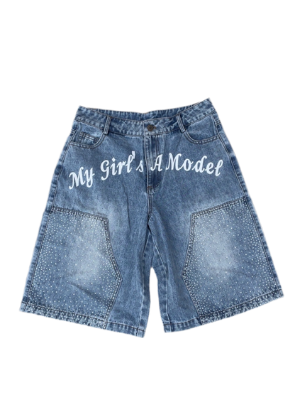 “My Girl’s A Model” Jorts