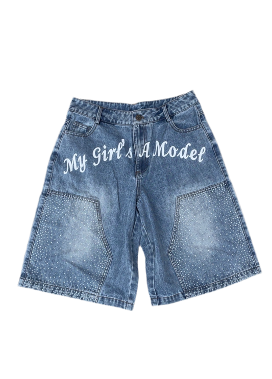 “My Girl’s A Model” Jorts