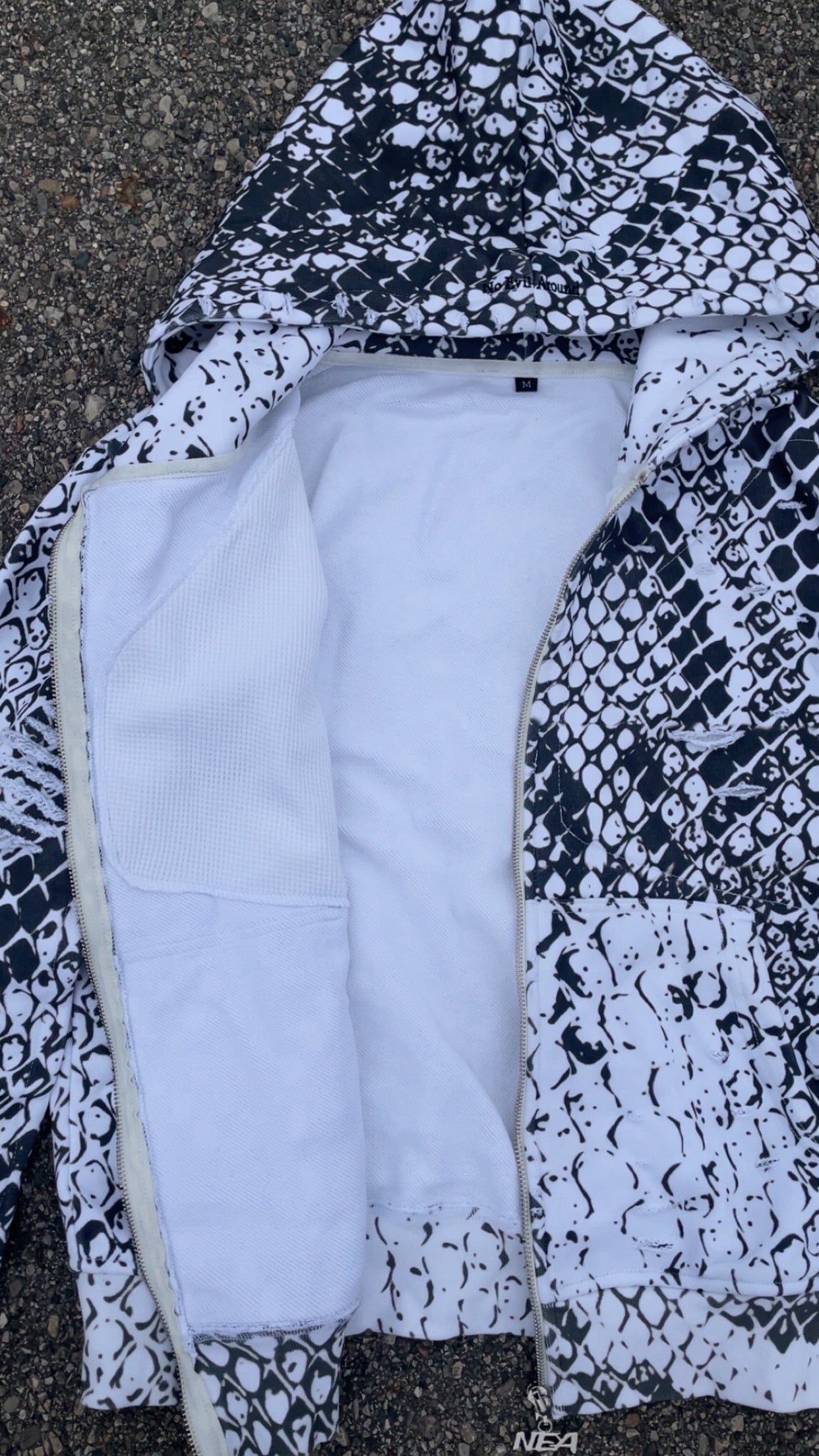 Snake Skin Zipups