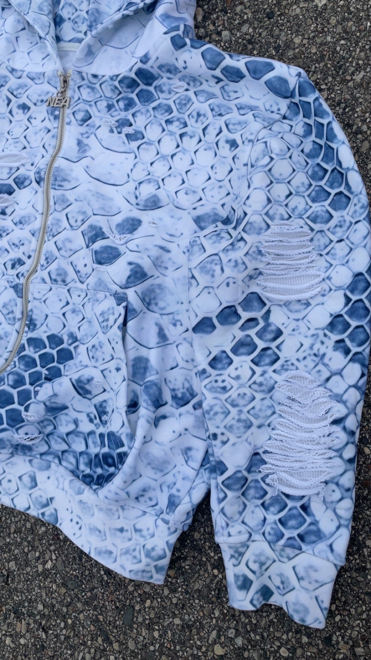 Snake Skin Zipups