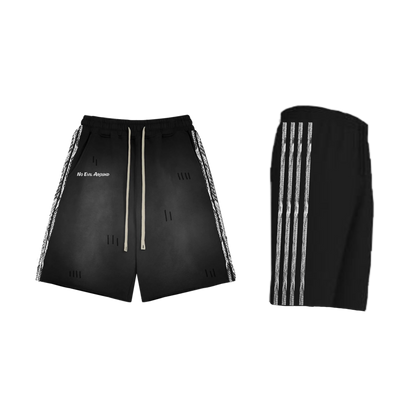 3/4 Snake Skin Shorts